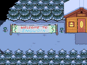 Snowdin Town location.png