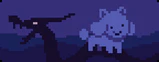 Temmie Village screenshot painting.png