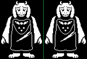 Toriel artwork suicide comparison.png