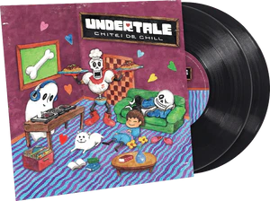 UNDERTALE CHITEI DE CHILL Vinyl LP merch.png
