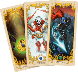 UNDERTALE Tarot Prints merch.png