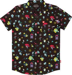 Underground Garden Button-Up Shirt merch.png