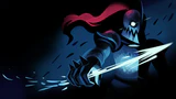 Undyne's Steam Trading Card.