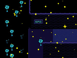 Waterfall location Echo Flower path SAVE Point.png